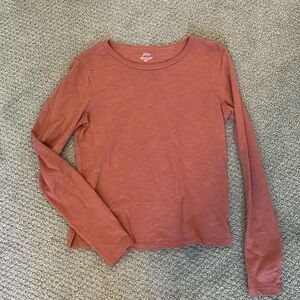 J Crew Organic Slub Tee